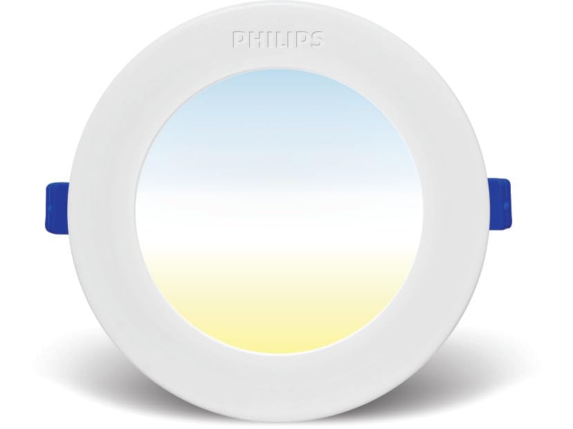 Philips Plastic Starfit 7-Watt Round LED Downlighter (Pack of 4)