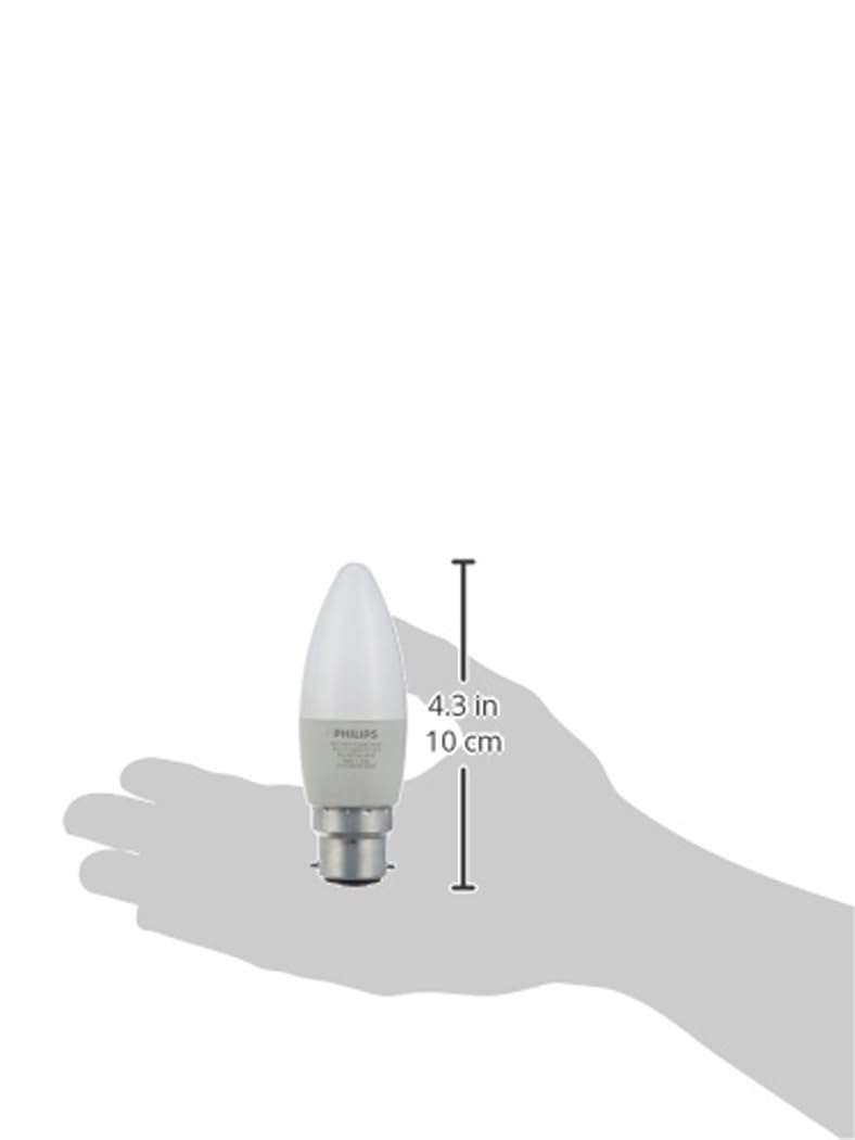 Philips LED Candle Bulb SceneSwitch 5W (White, B0HBCC9PB1)