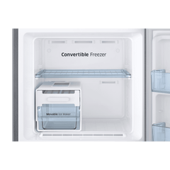 SAMSUNG 236 Litres 2 Star Frost Free Double Door Convertible Refrigerator with Convertible Freezer (RT28C3732S8/HL, Elegant Inox)