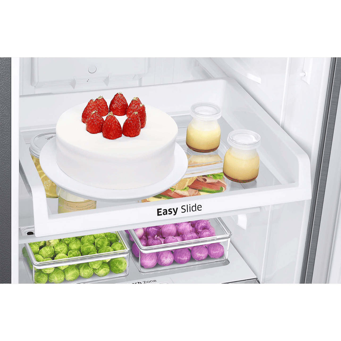 SAMSUNG 236 Litres 2 Star Frost Free Double Door Convertible Refrigerator with Convertible Freezer (RT28C3732S8/HL, Elegant Inox)