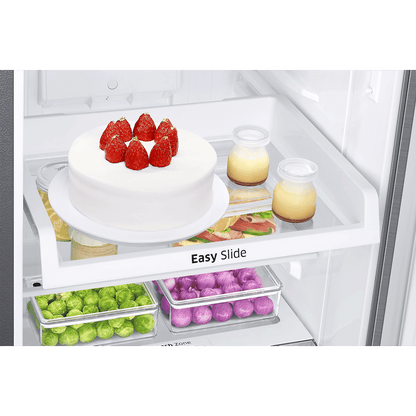 SAMSUNG 236 Litres 2 Star Frost Free Double Door Convertible Refrigerator with Convertible Freezer (RT28C3732S8/HL, Elegant Inox)