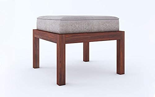Vesta Beige 4 Stool Coffee Table Mahogany in Sheesham Wood | Center Table for Living Room Centre Furniture Coff