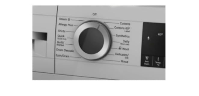 Bosch Series 6 Front Load Washing Machine, 10 kg, 1400 RPM, Inverter Motor, Anti Stain, Hygiene Steam, Silver, WGA254ISIN-2