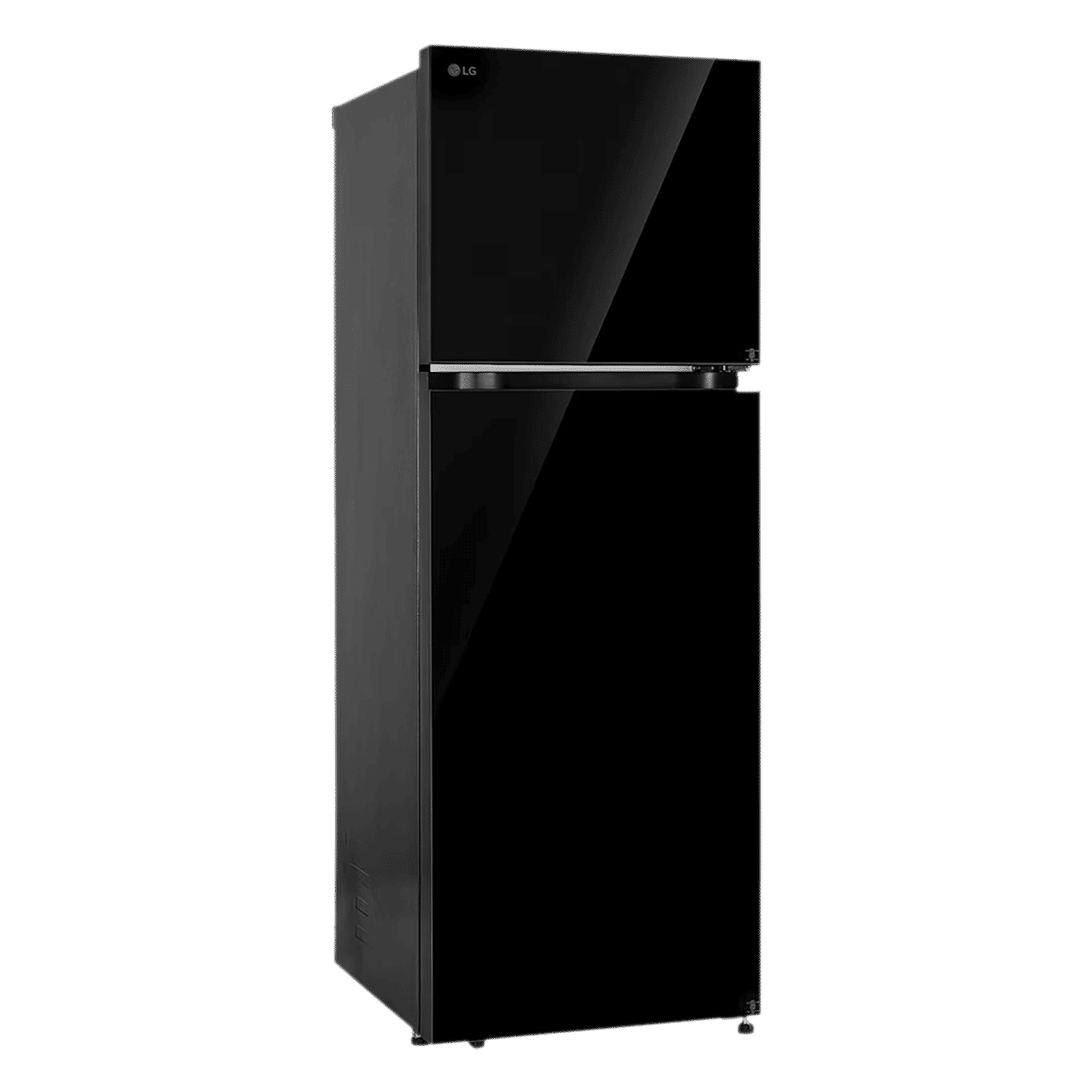 LG 343 Litres 2 Star Frost Free Double Door Convertible Refrigerator with Smart Diagnosis (GL-S382SBMY, Black Mirror)