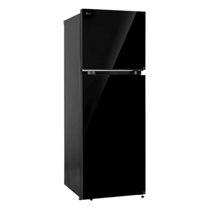 LG 343 Litres 2 Star Frost Free Double Door Convertible Refrigerator with Smart Diagnosis (GL-S382SBMY, Black Mirror)