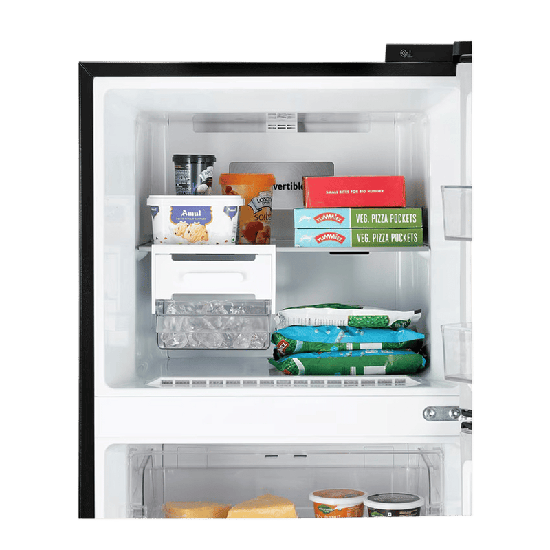 LG 343 Litres 2 Star Frost Free Double Door Convertible Refrigerator with Smart Diagnosis (GL-S382SBMY, Black Mirror)