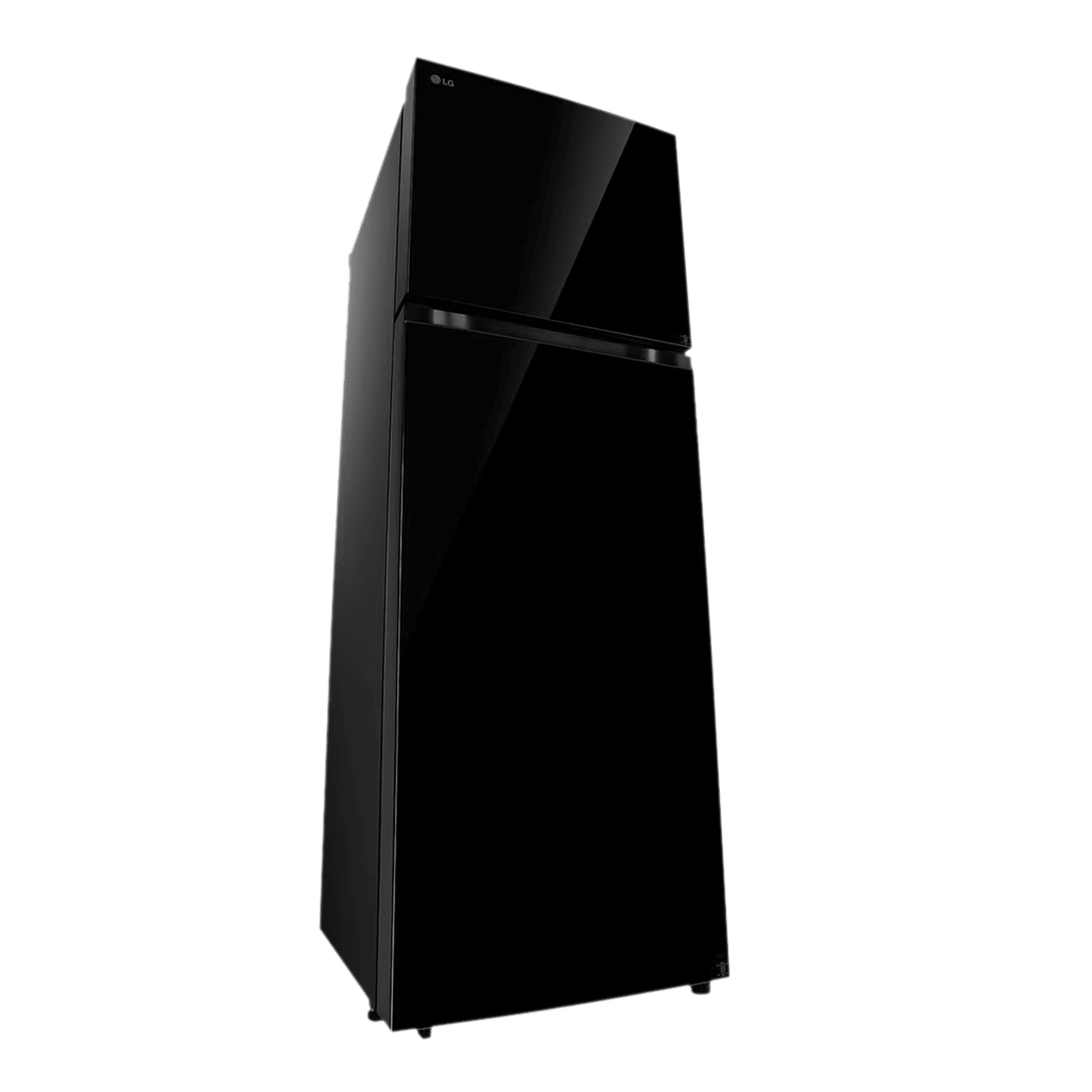 LG 343 Litres 2 Star Frost Free Double Door Convertible Refrigerator with Smart Diagnosis (GL-S382SBMY, Black Mirror)