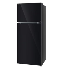 LG 343 Litres 2 Star Frost Free Double Door Convertible Refrigerator with Smart Diagnosis (GL-S382SBMY, Black Mirror)