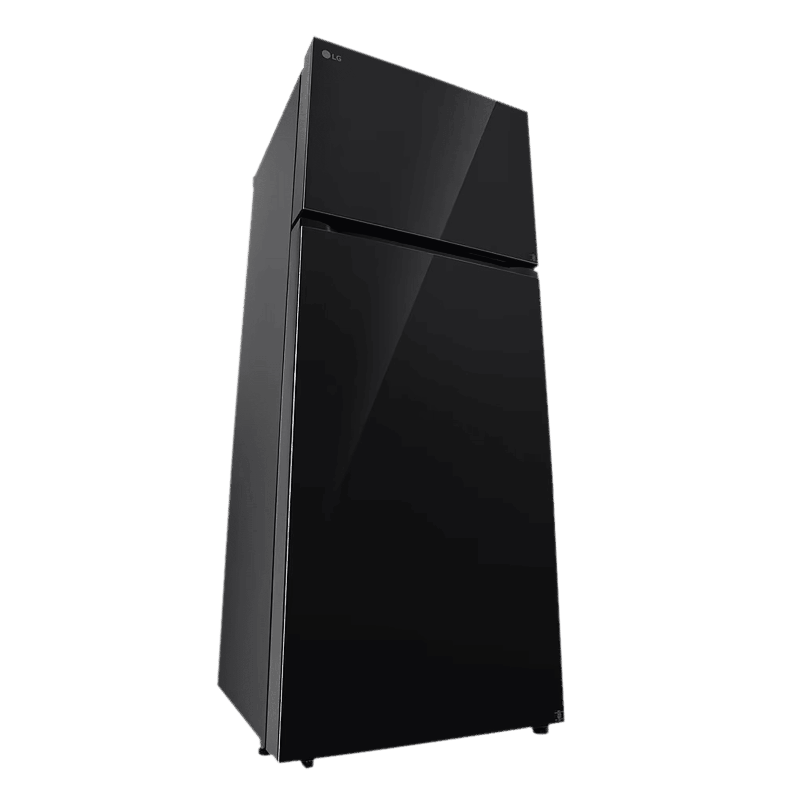 LG 398 Litres 2 Star Frost Free Double Door Convertible Refrigerator with Smart Diagnosis (GL-S422SBMY, Black Mirror)