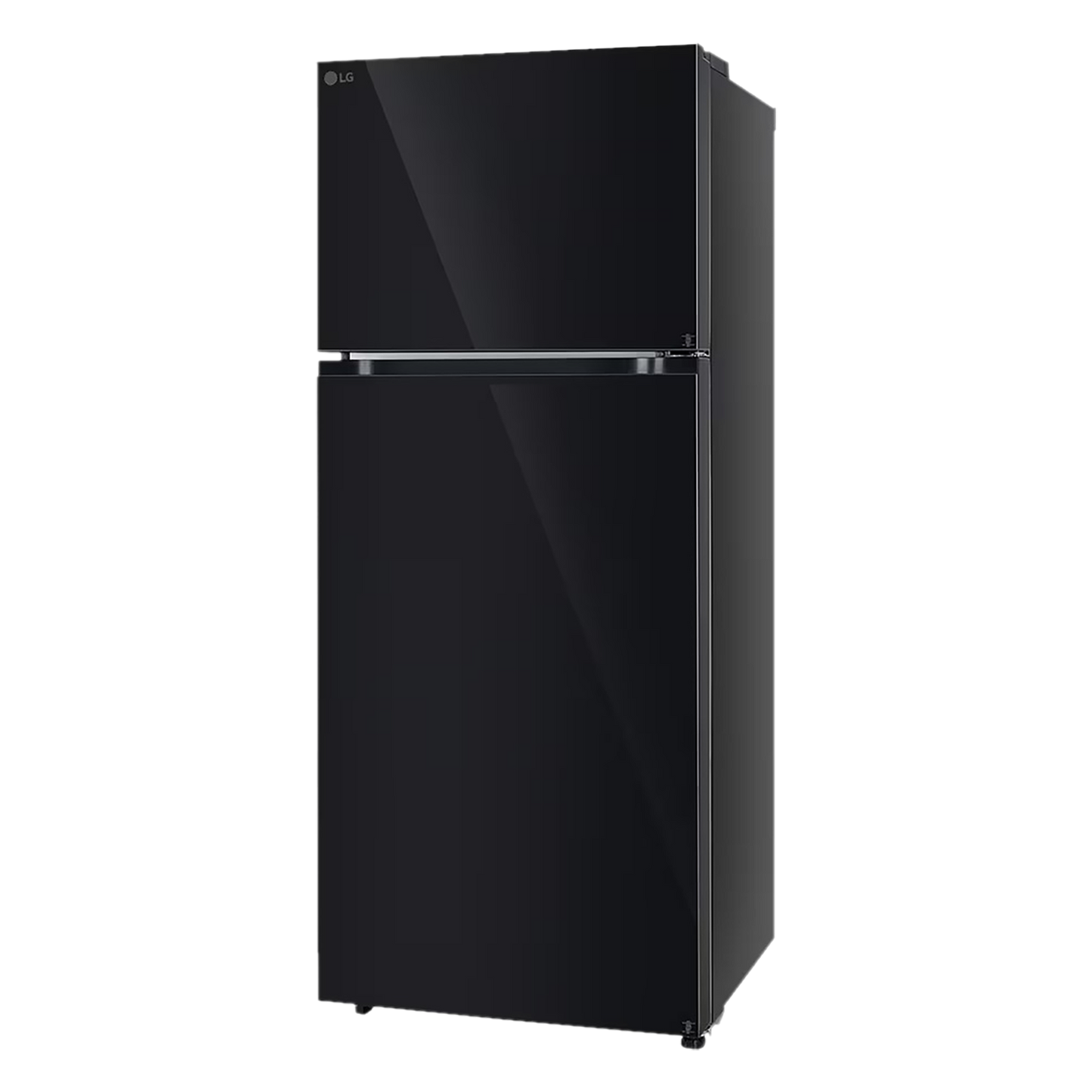 LG 398 Litres 2 Star Frost Free Double Door Convertible Refrigerator with Smart Diagnosis (GL-S422SBMY, Black Mirror)