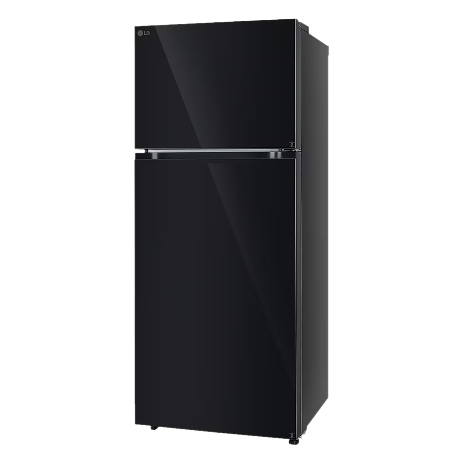LG 398 Litres 2 Star Frost Free Double Door Convertible Refrigerator with Smart Diagnosis (GL-S422SBMY, Black Mirror)