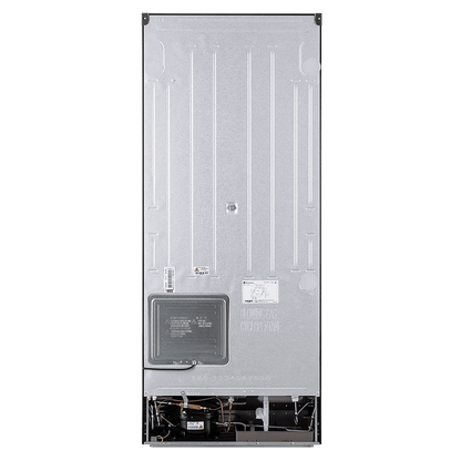 LG 398 Litres 2 Star Frost Free Double Door Convertible Refrigerator with Smart Diagnosis (GL-S422SBMY, Black Mirror)