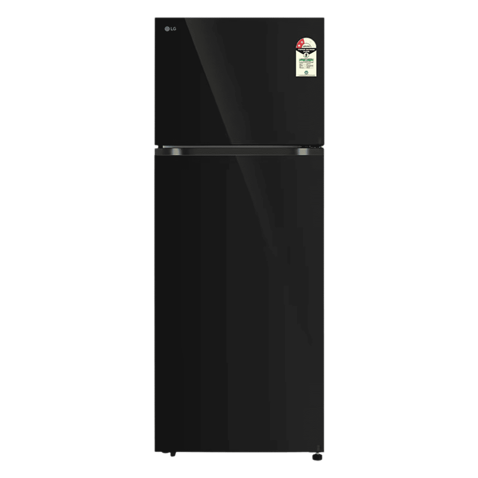 LG 466 Litres 2 Star Frost Free Double Door Convertible Refrigerator with Smart Diagnosis (GL-T492EBMY, Black Mirror)