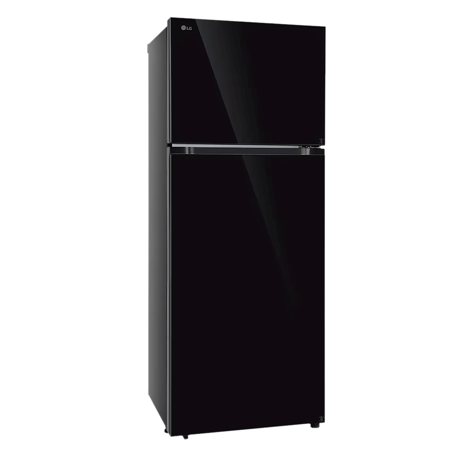 LG 466 Litres 2 Star Frost Free Double Door Convertible Refrigerator with Smart Diagnosis (GL-T492EBMY, Black Mirror)