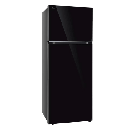 LG 466 Litres 2 Star Frost Free Double Door Convertible Refrigerator with Smart Diagnosis (GL-T492EBMY, Black Mirror)