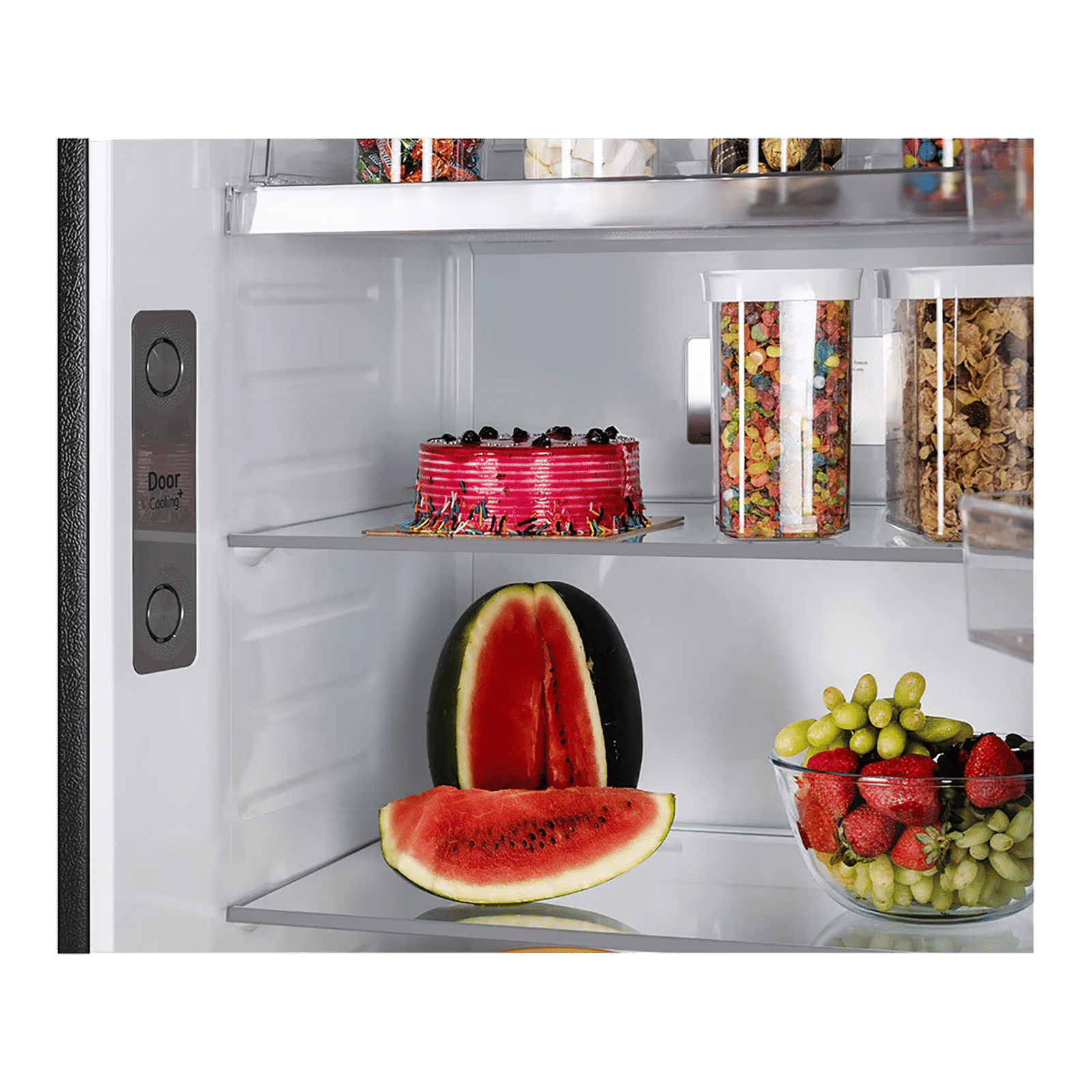 LG 466 Litres 2 Star Frost Free Double Door Convertible Refrigerator with Smart Diagnosis (GL-T492EBMY, Black Mirror)