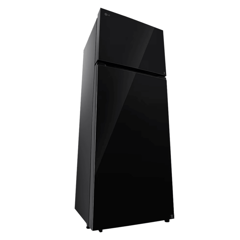 LG 466 Litres 2 Star Frost Free Double Door Convertible Refrigerator with Smart Diagnosis (GL-T492EBMY, Black Mirror)