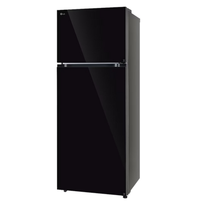 LG 466 Litres 2 Star Frost Free Double Door Convertible Refrigerator with Smart Diagnosis (GL-T492EBMY, Black Mirror)