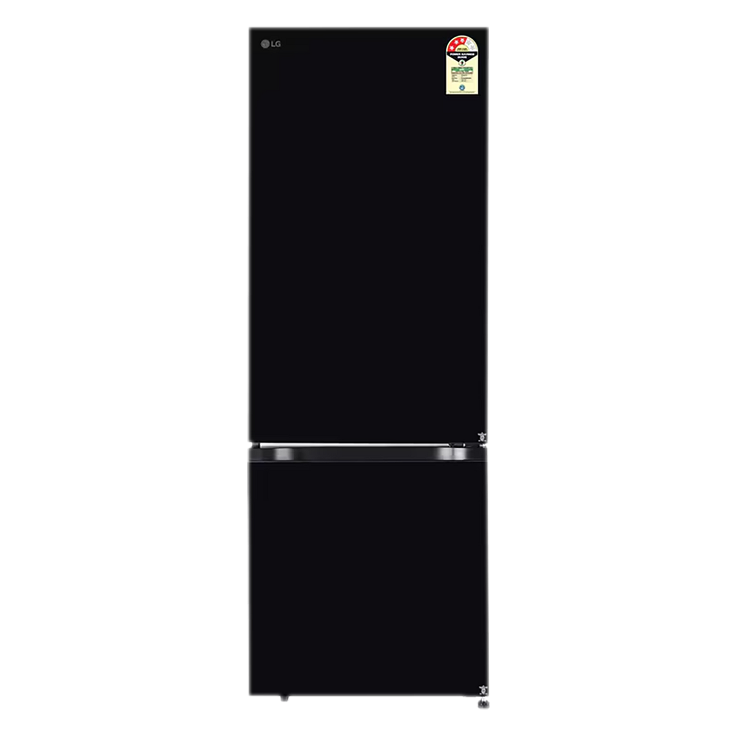 LG 340 Litres 3 Star Frost Free Double Door Bottom Mount Convertible Refrigerator with Smart Diagnosis (GL-B382EBMX, Black Mirror)