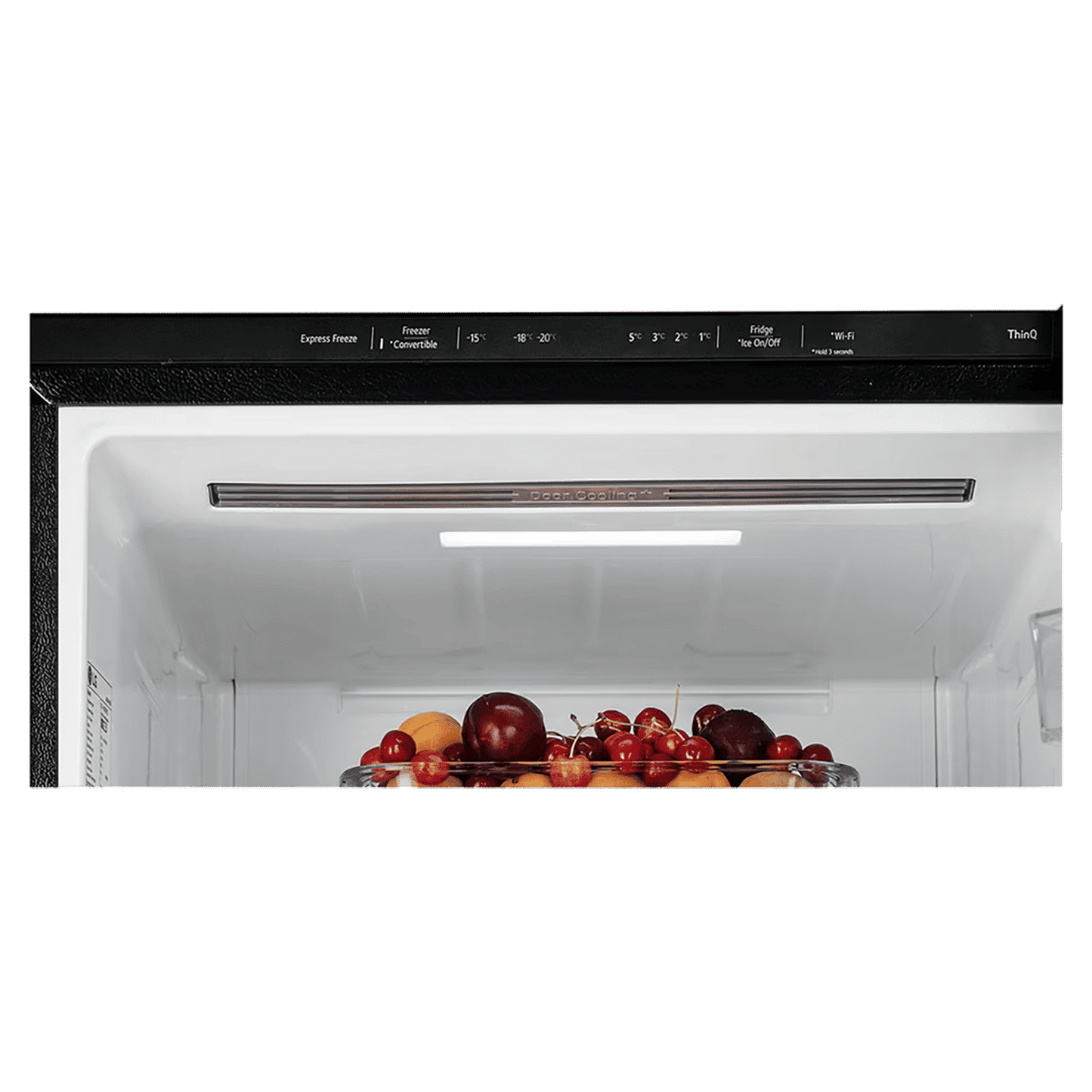 LG 340 Litres 3 Star Frost Free Double Door Bottom Mount Convertible Refrigerator with Smart Diagnosis (GL-B382EBMX, Black Mirror)