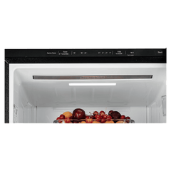 LG 340 Litres 3 Star Frost Free Double Door Bottom Mount Convertible Refrigerator with Smart Diagnosis (GL-B382EBMX, Black Mirror)