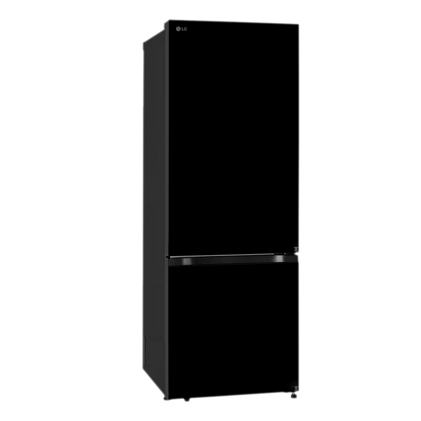 LG 340 Litres 3 Star Frost Free Double Door Bottom Mount Convertible Refrigerator with Smart Diagnosis (GL-B382EBMX, Black Mirror)