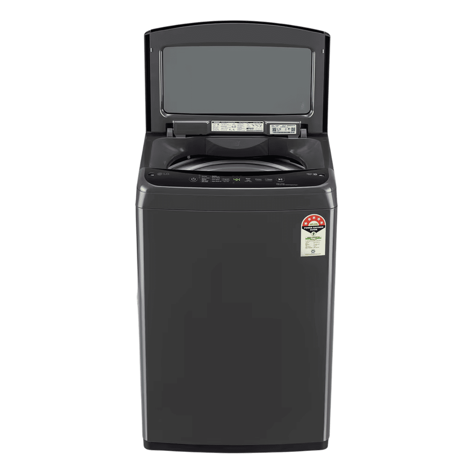 LG 7.5 kg 5 Star Inverter Fully Automatic Top Load Washing Machine (T75VBMB1S.ABMQEIL, In-Built Heater, Middle Black)