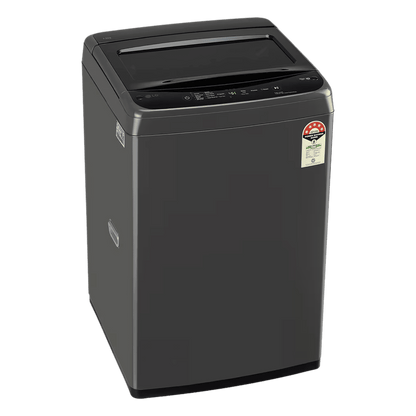 LG 7.5 kg 5 Star Inverter Fully Automatic Top Load Washing Machine (T75VBMB1S.ABMQEIL, In-Built Heater, Middle Black)
