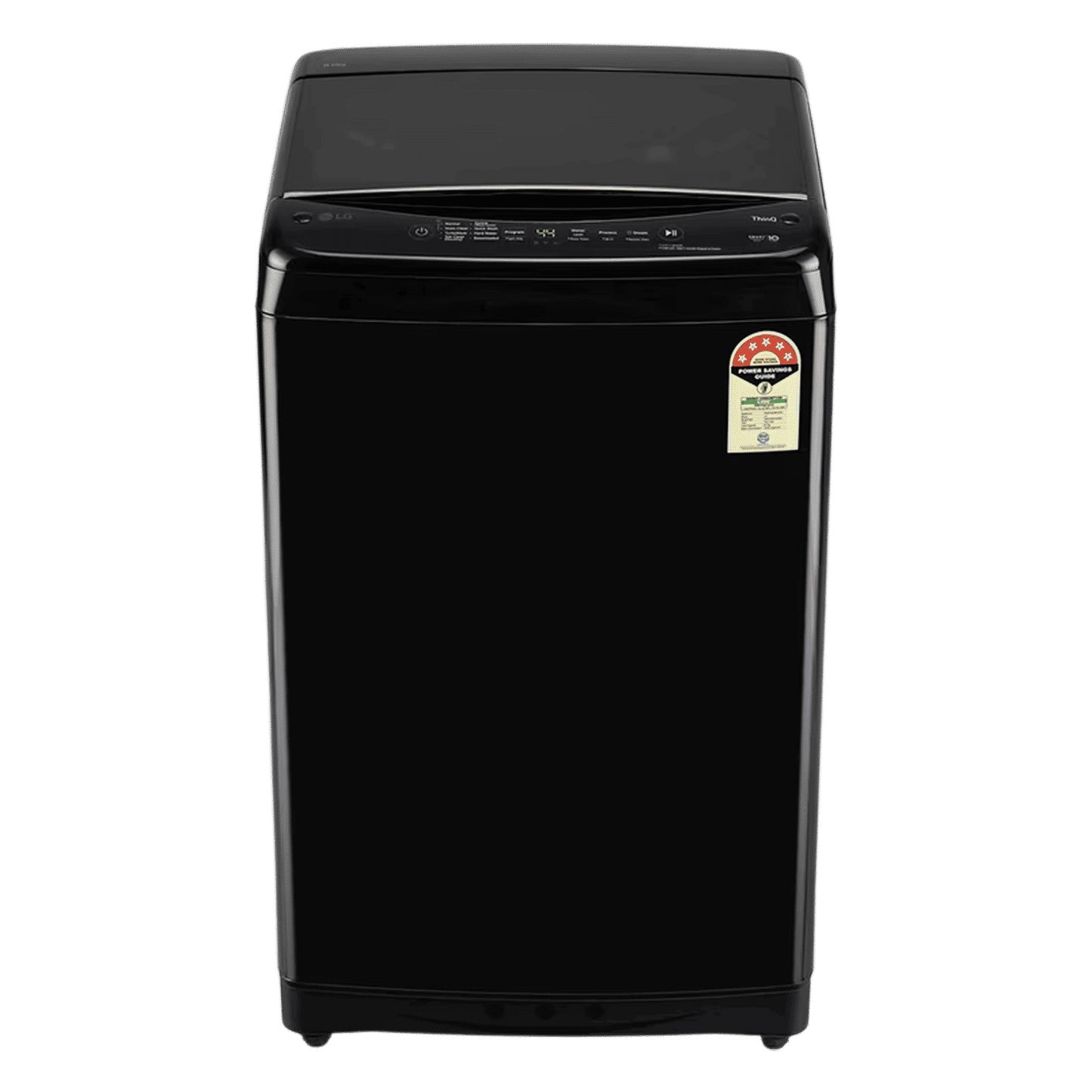 LG 8 kg 5 Star Wi-Fi Inverter Fully Automatic Top Load Washing Machine (T80V4OB1S.ANBQEIL, In-Built Heater, Onyx Black)