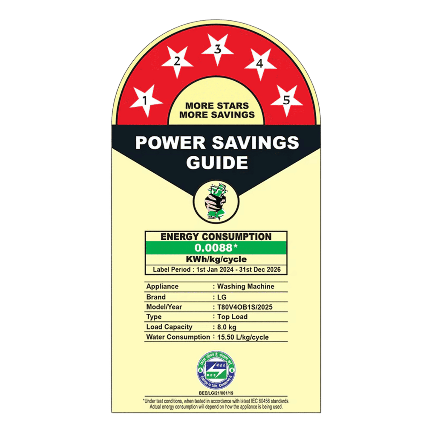 LG 8 kg 5 Star Wi-Fi Inverter Fully Automatic Top Load Washing Machine (T80V4OB1S.ANBQEIL, In-Built Heater, Onyx Black)