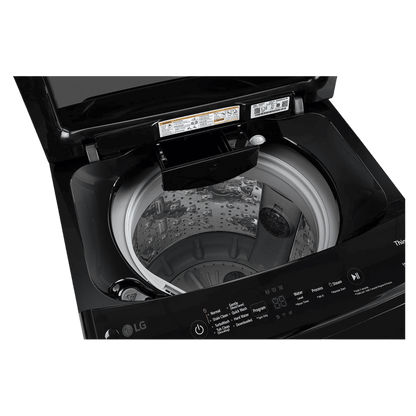 LG 8 kg 5 Star Wi-Fi Inverter Fully Automatic Top Load Washing Machine (T80V4OB1S.ANBQEIL, In-Built Heater, Onyx Black)