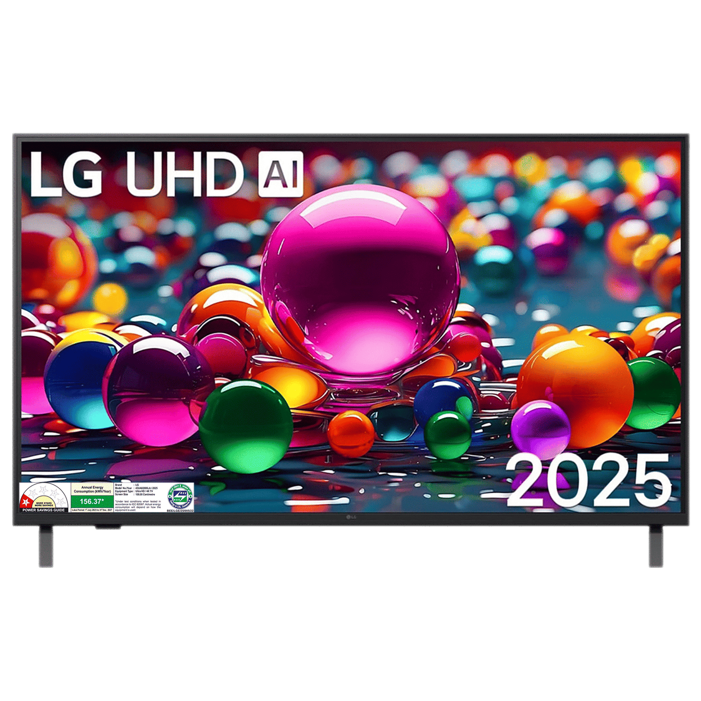 LG UA8200 108 cm (43 inch) 4K Ultra HD Smart WebOS TV with Dolby Atmos (2025 Model)