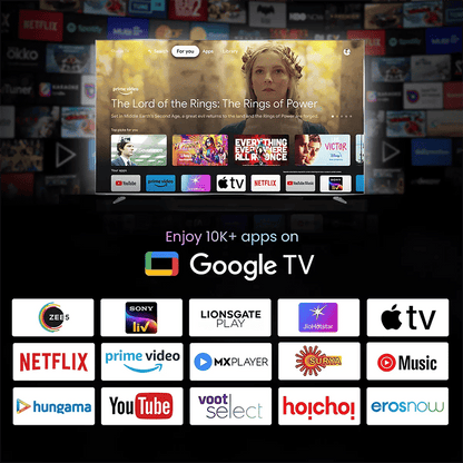 Haier M80F 189 cm (75 inch) 4K Ultra HD Mini LED Google TV with Google Assistant Support (2025 model)