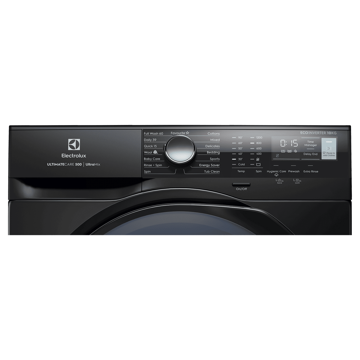 Electrolux 10 kg 5 Star Inverter Fully Automatic Front Load Washing Machine (UltimateCare 500, EWF1024R5SB, Woolmark Approved Cycle, Dark Silver)