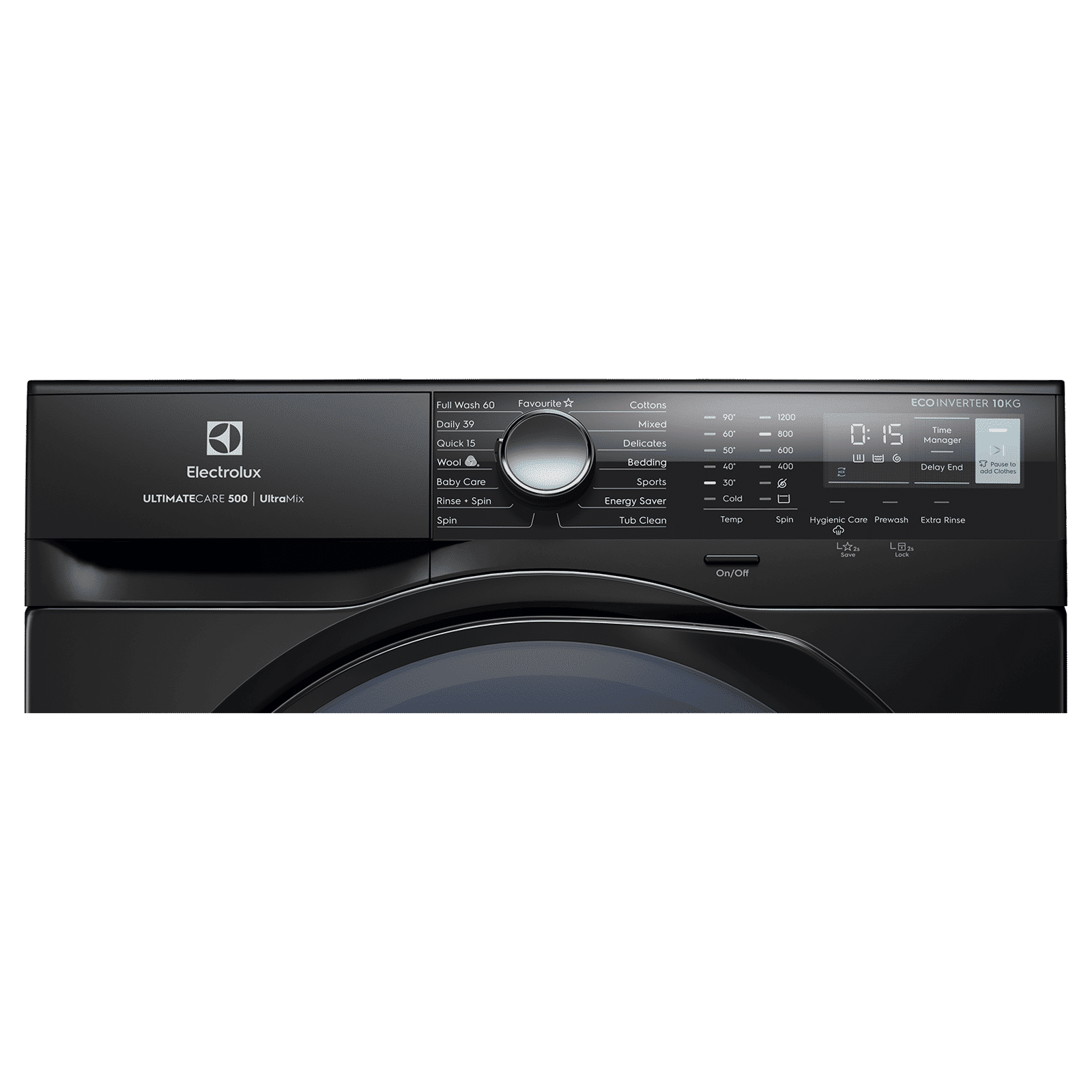 Electrolux 10 kg 5 Star Inverter Fully Automatic Front Load Washing Machine (UltimateCare 500, EWF1024R5SB, Woolmark Approved Cycle, Dark Silver)