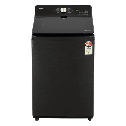 LG 10 kg 5 Star Wi-Fi Inverter Fully Automatic Top Load Washing Machine (TX Series, TX510SWP.APBQEIL, AI Direct Drive, Platinum Black)