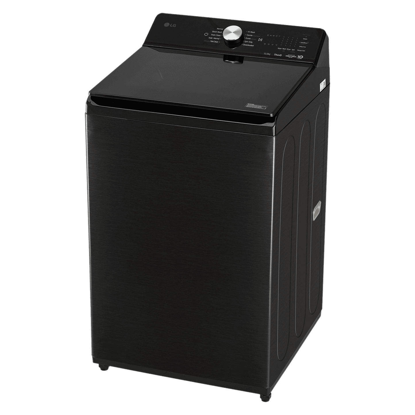 LG 10 kg 5 Star Wi-Fi Inverter Fully Automatic Top Load Washing Machine (TX Series, TX510SWP.APBQEIL, AI Direct Drive, Platinum Black)