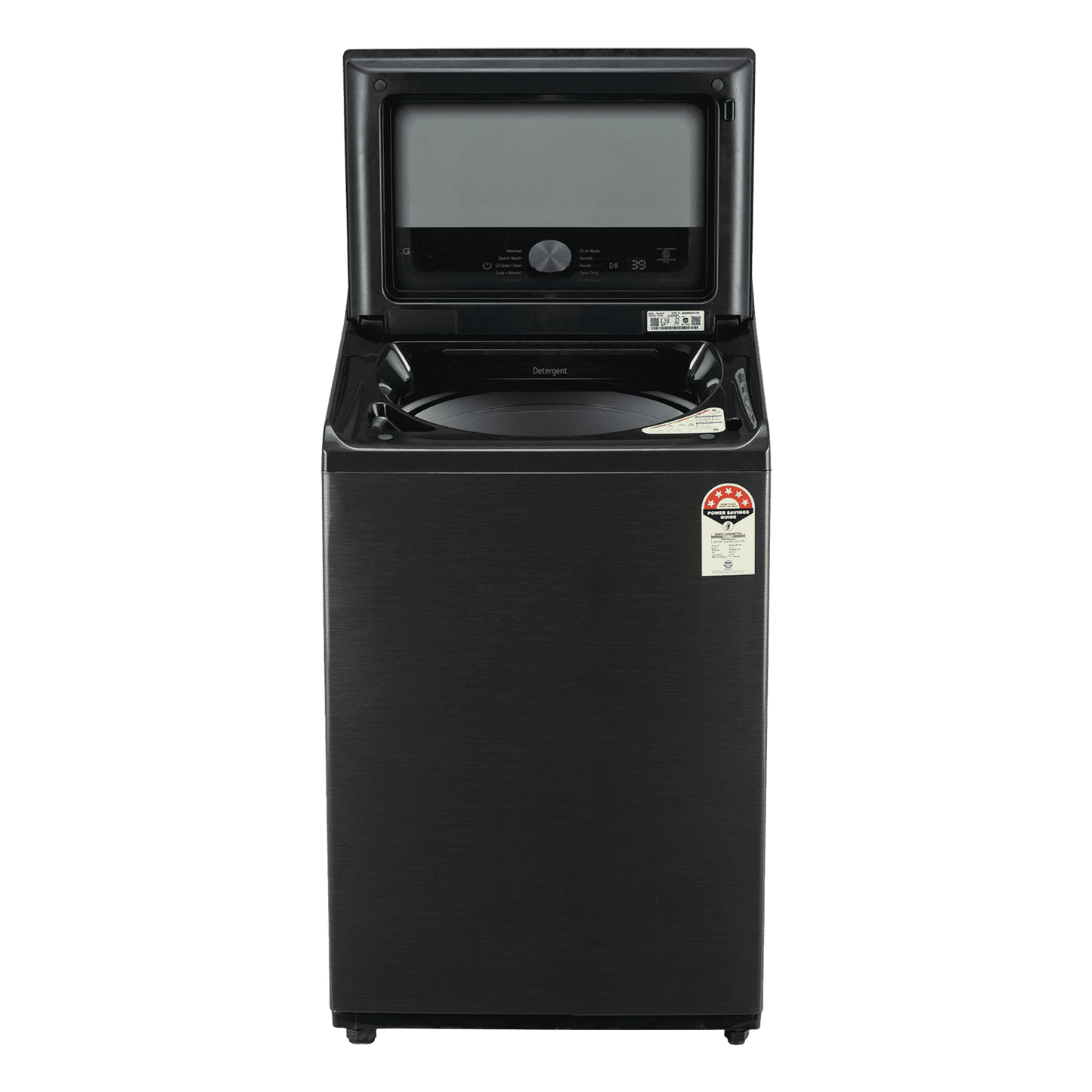 LG 10 kg 5 Star Wi-Fi Inverter Fully Automatic Top Load Washing Machine (TX Series, TX510SWP.APBQEIL, AI Direct Drive, Platinum Black)