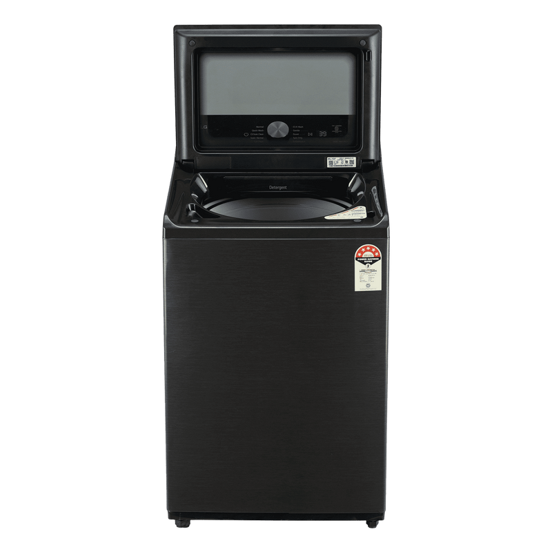 LG 10 kg 5 Star Wi-Fi Inverter Fully Automatic Top Load Washing Machine (TX Series, TX510SWP.APBQEIL, AI Direct Drive, Platinum Black)