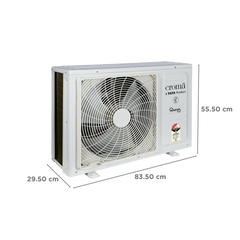 Croma 7 in 1 Convertible 1.5 Ton 3 Star Inverter Split AC CRLA018IND342404