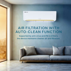 Croma 7 in 1 Convertible 1.5 Ton 3 Star Inverter Split AC CRLA018IND342404