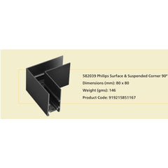 Philips Webber Surface & Suspended Corner 90°
