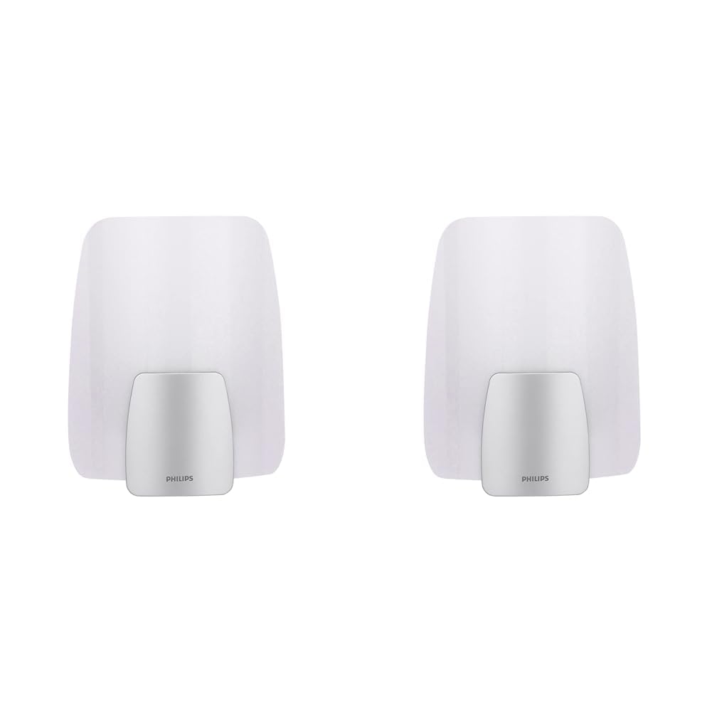 Philips Polycarbonate Decorative Wall Light/Wall Lamp (Pack of 2)