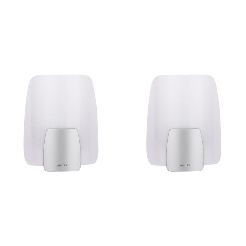 Philips Polycarbonate Decorative Wall Light/Wall Lamp (Pack of 2)