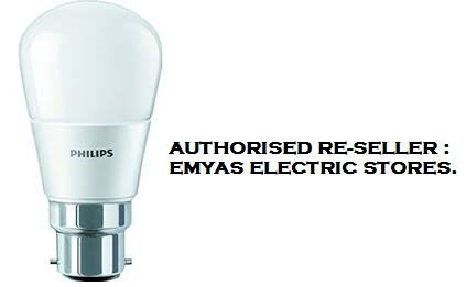 Philips 3W B22 LED Warm White Bulb, Pack of 3 (Ace Saver)