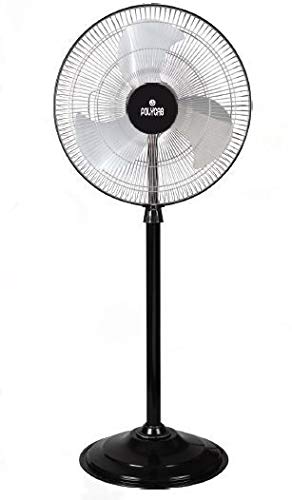 Polycab Maruth 450 mm Oscillating Pedestal Fan (Black)