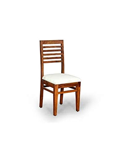 Dining Chair Only | Dinning Chairs for Dining Room Table | Sheesham Wood, Set of 2, Provincial Teak Finish