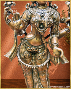Lakshmi Panchaloha Bronze Icon - 20" Standing - Timeless Collection