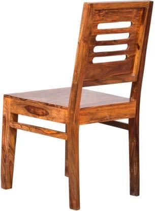 Sheesham Wood 4 Seater Dining Table Set with Chairs for Living Room