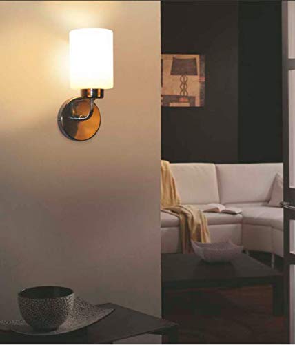 Philips E27 Base Blush Single Head Wall Light (58185, Chrome)